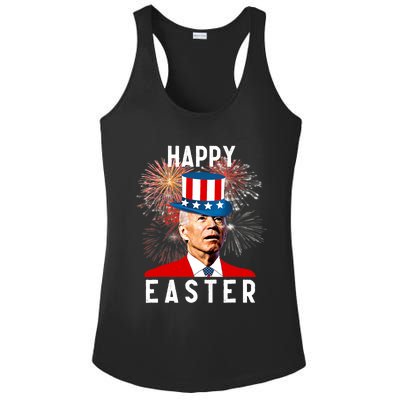 Joe Biden Happy Easter For Funny 4th Of July Ladies PosiCharge Competitor Racerback Tank