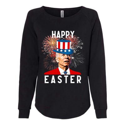 Joe Biden Happy Easter For Funny 4th Of July Womens California Wash Sweatshirt