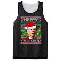 Joe Biden Happy 4th Easter Ugly Christmas Sweater For Women Mesh Reversible Basketball Jersey Tank