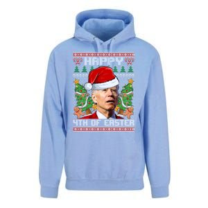 Joe Biden Happy 4th Easter Ugly Christmas Sweater For Women Unisex Surf Hoodie