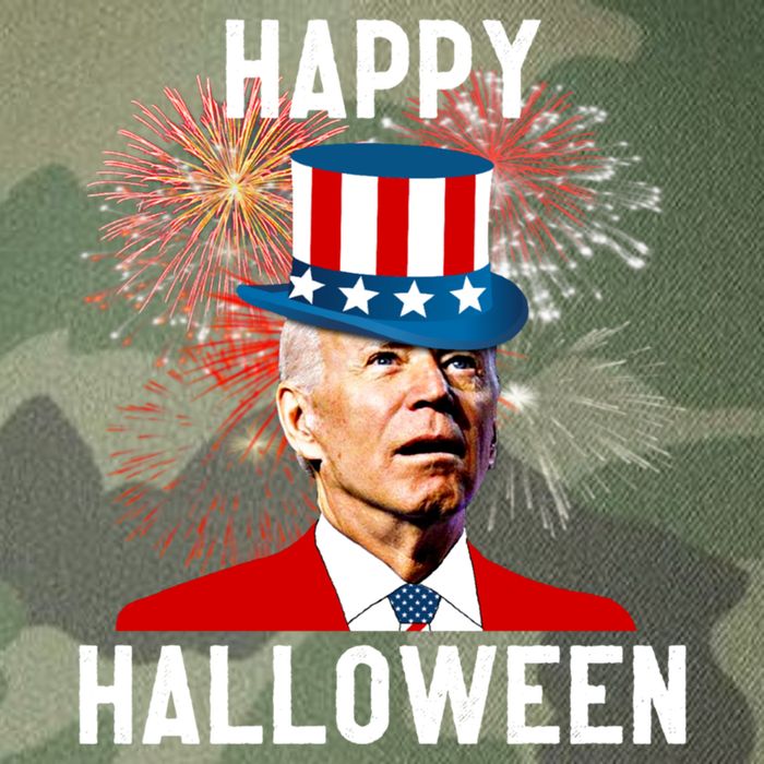 Joe Biden Happy Halloween For Funny 4th Of July Legacy Tie Dye Trucker Hat