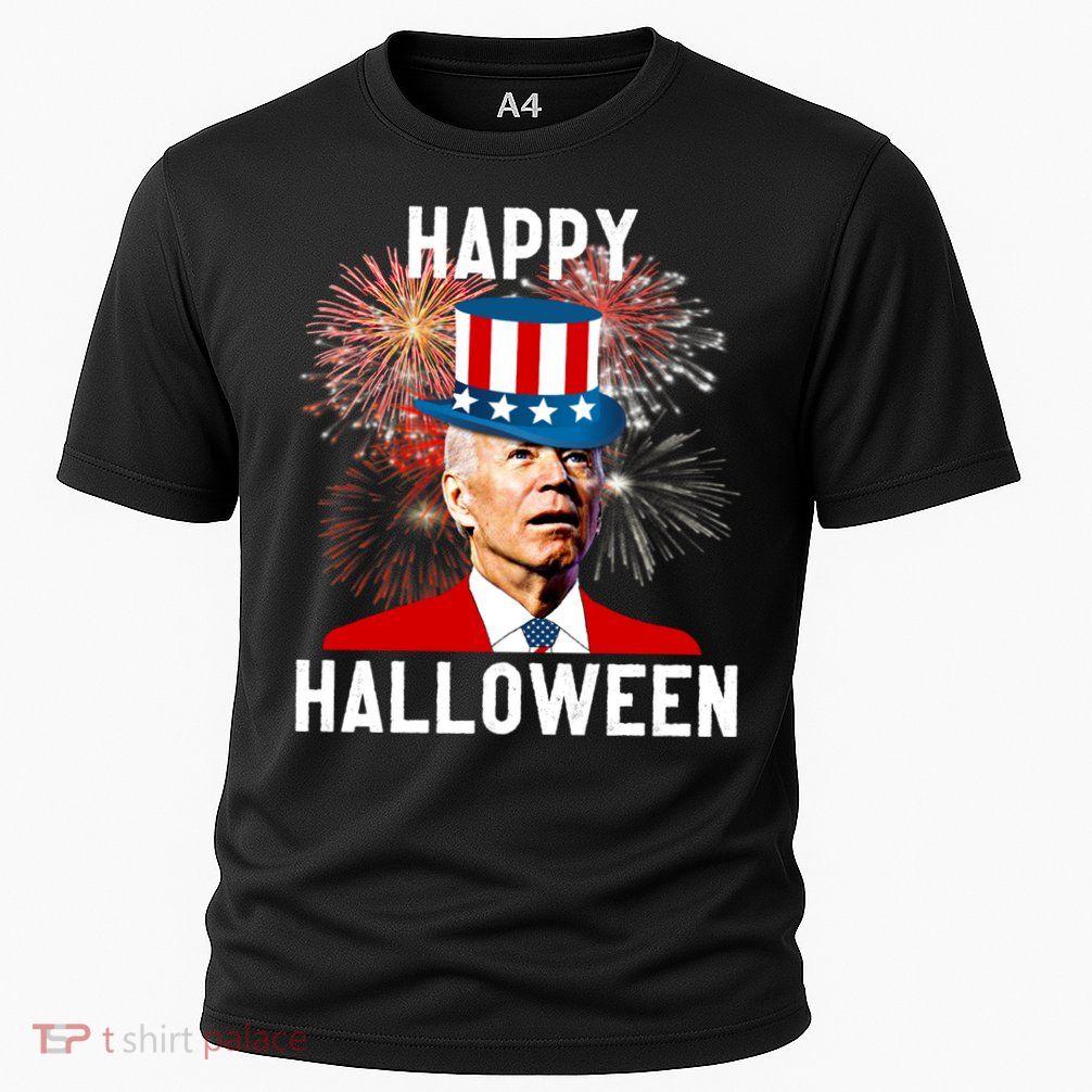 Joe Biden Happy Halloween For Funny 4th Of July Performance Shirt