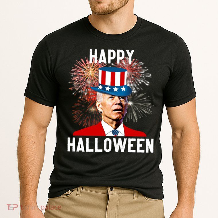 Joe Biden Happy Halloween For Funny 4th Of July Performance Shirt