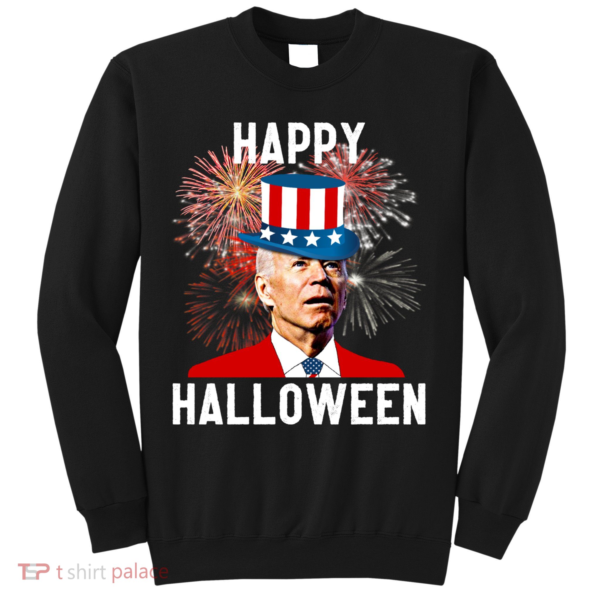 Joe Biden Happy Halloween For Funny 4th Of July Sweatshirt