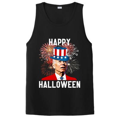 Joe Biden Happy Halloween For Funny 4th Of July PosiCharge Competitor Tank