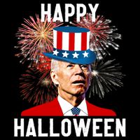 Joe Biden Happy Halloween For Funny 4th Of July Visor
