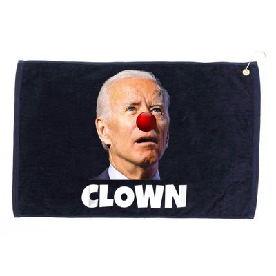 Joe Biden Is A Clown, Joe Biden Is An Idiot Grommeted Golf Towel