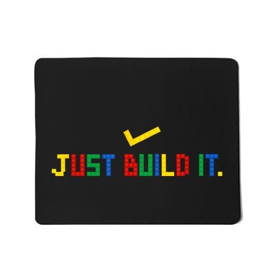 Just Build It Master Builder Building Block Mousepad