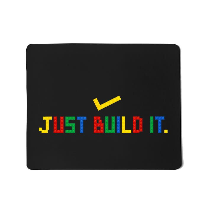 Just Build It Master Builder Building Block Mousepad