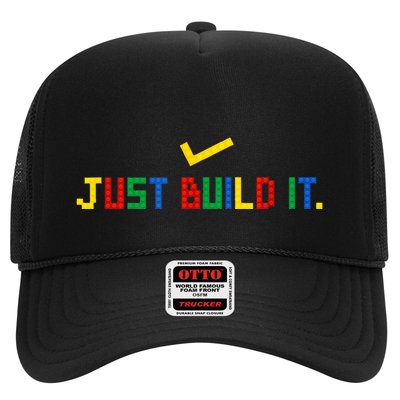 Just Build It Master Builder Building Block Trucker Hat
