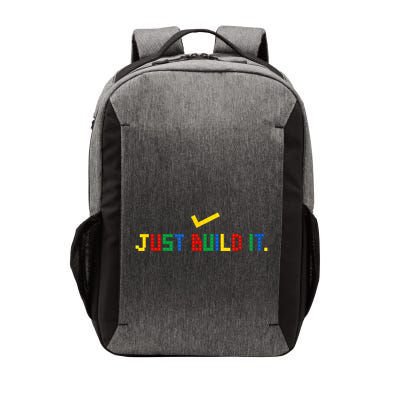 Just Build It Master Builder Building Block Vector Backpack