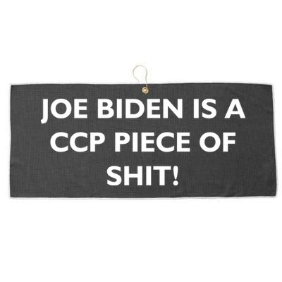 Joe Biden is a CCP Piece of Large Microfiber Waffle Golf Towel