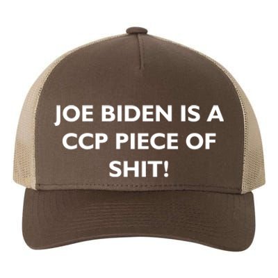 Joe Biden is a CCP Piece of Yupoong Adult 5-Panel Trucker Hat