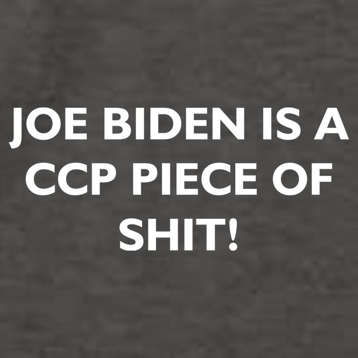 Joe Biden is a CCP Piece of Vector Backpack