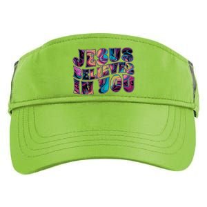 Jesus Believes In You Adult Drive Performance Visor