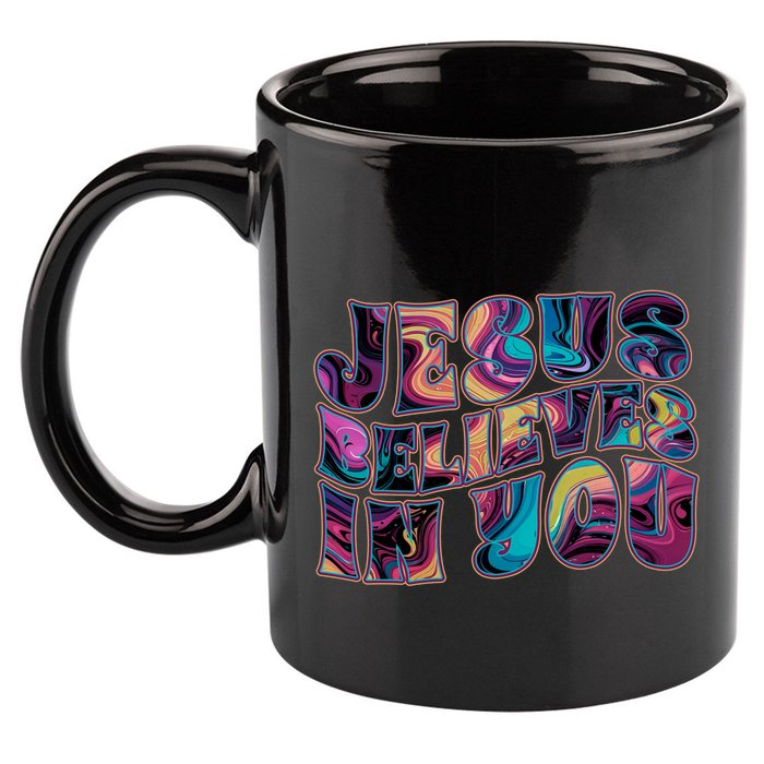 Jesus Believes In You 11oz C Handle Ceramic Mug