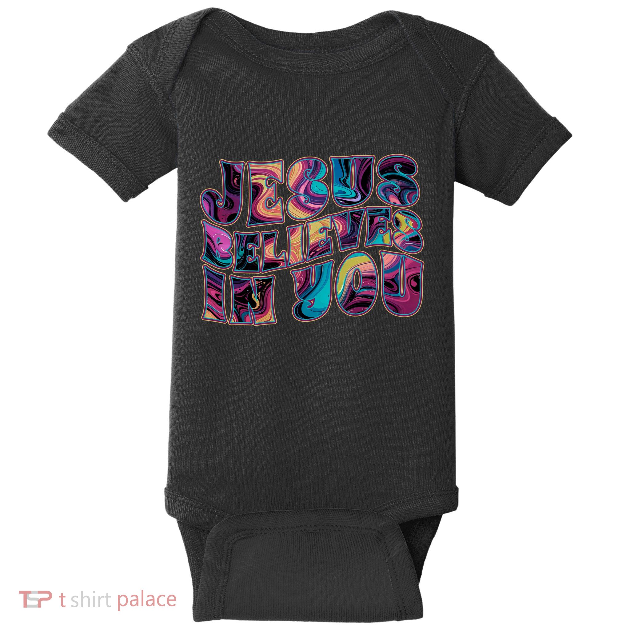Jesus Believes In You Baby Bodysuit