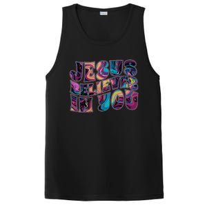 Jesus Believes In You PosiCharge Competitor Tank