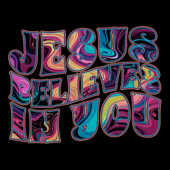 Jesus Believes In You Zip Tote Bag