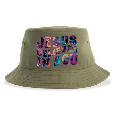 Jesus Believes In You Sustainable Bucket Hat