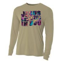 Jesus Believes In You Cooling Performance Long Sleeve Crew