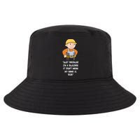 Just Because I'm A Builder It Don't Mean My Name Is Bob Cool Comfort Performance Bucket Hat