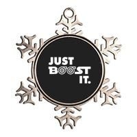 Just Boost It. Turbo And Turbocharger Engine And Race Car Metallic Star Ornament