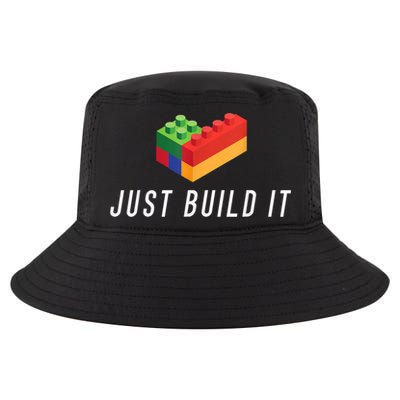 Just Build It Building Toy Blocks Bricks Kids Play Toys S Cool Comfort Performance Bucket Hat
