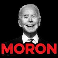 Joe Biden Is An Idiot And A Moron AntiBiden 8676 Pro USA Sustainable Bucket Hat