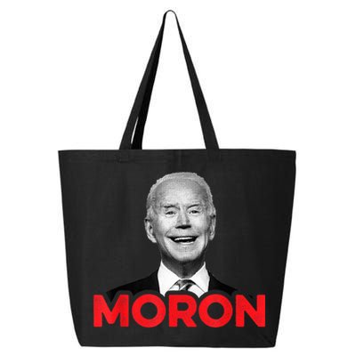 Joe Biden Is An Idiot And A Moron AntiBiden 8676 Pro USA 25L Jumbo Tote