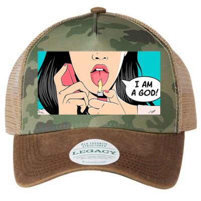 Jennifer's Body I Am A God Legacy Tie Dye Trucker Hat