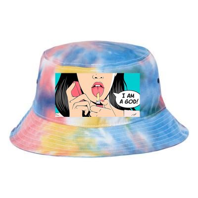 Jennifer's Body I Am A God Tie Dye Newport Bucket Hat