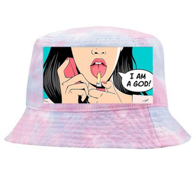 Jennifer's Body I Am A God Tie-Dyed Bucket Hat