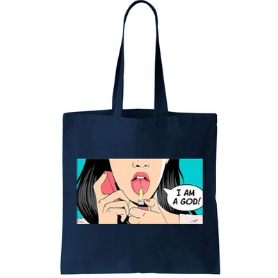 Jennifer's Body I Am A God Tote Bag