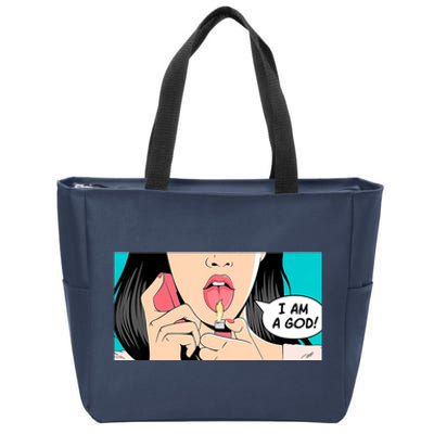 Jennifer's Body I Am A God Zip Tote Bag