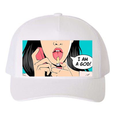 Jennifer's Body I Am A God Yupoong Adult 5-Panel Trucker Hat