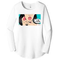 Jennifer's Body I Am A God Women's Perfect Tri Tunic Long Sleeve Shirt