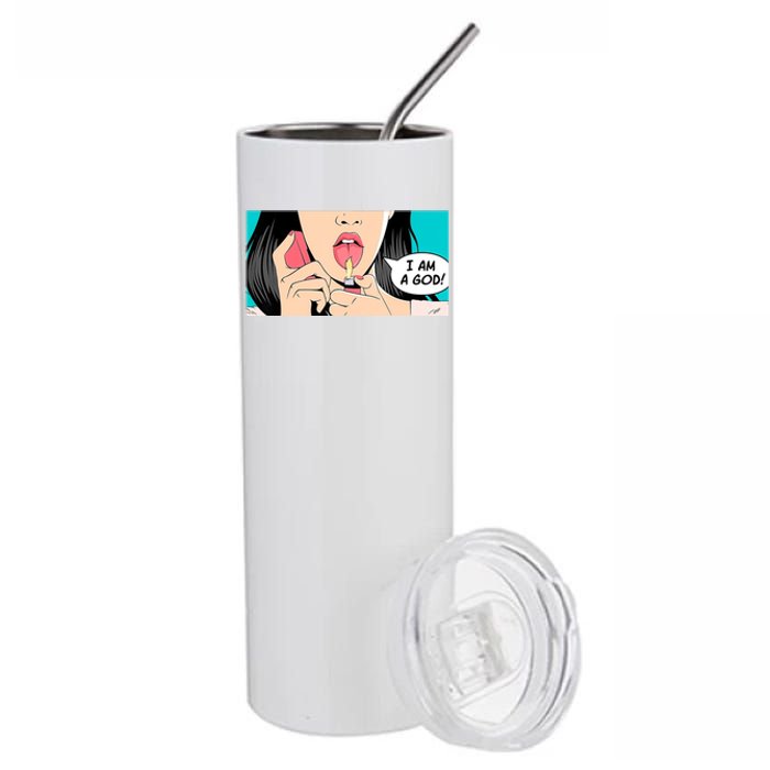 Jennifer's Body I Am A God Stainless Steel Tumbler