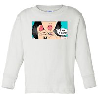 Jennifer's Body I Am A God Toddler Long Sleeve Shirt