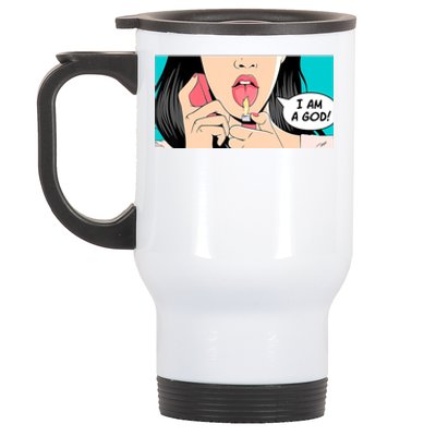 Jennifer's Body I Am A God Stainless Steel Travel Mug