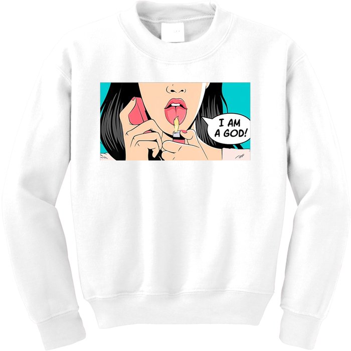 Jennifer's Body I Am A God Kids Sweatshirt