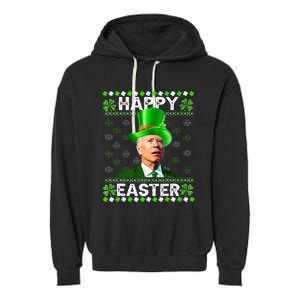 Joe Biden Irish Confused St Patricks Day easter Garment-Dyed Fleece Hoodie