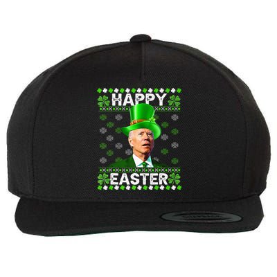 Joe Biden Irish Confused St Patricks Day easter Wool Snapback Cap