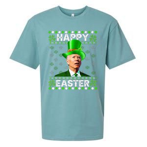 Joe Biden Irish Confused St Patricks Day easter Sueded Cloud Jersey T-Shirt