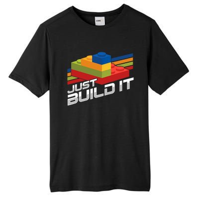 Just Build It | Building Blocks | Master Builder Tall Fusion ChromaSoft Performance T-Shirt