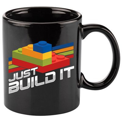 Just Build It | Building Blocks | Master Builder 11oz C Handle Ceramic Mug
