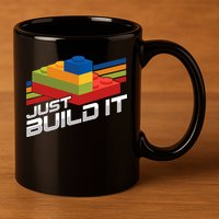 Just Build It | Building Blocks | Master Builder 11oz C Handle Ceramic Mug