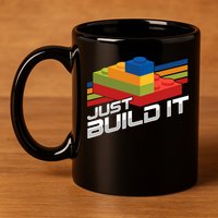 Just Build It | Building Blocks | Master Builder 11oz C Handle Ceramic Mug