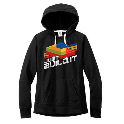 Just Build It | Building Blocks | Master Builder Women's Fleece Hoodie