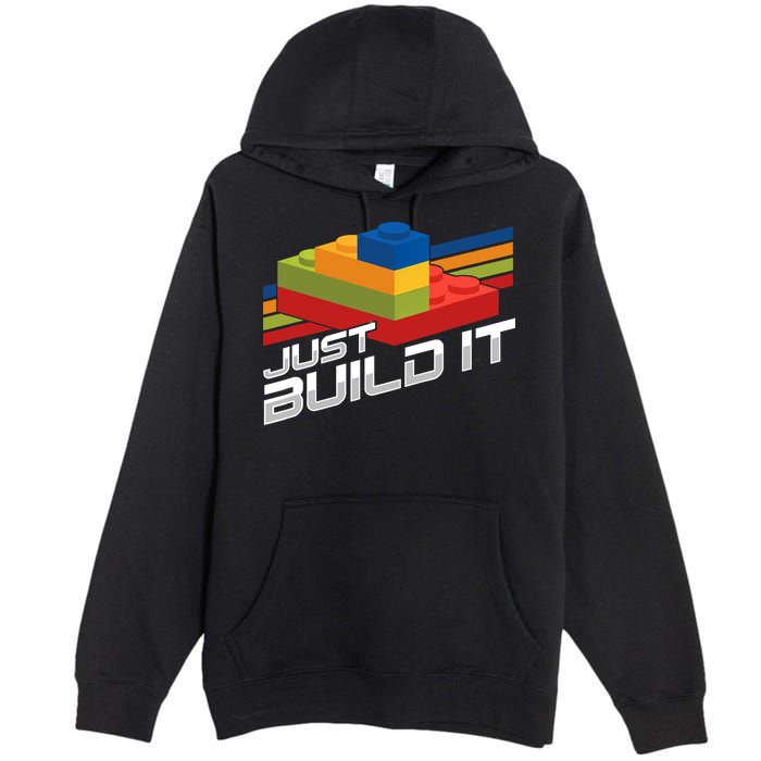 Just Build It | Building Blocks | Master Builder Premium Pullover Hoodie